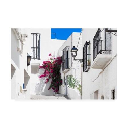 Trademark Fine Art Philippe Hugonnard 'Made in Spain Mojacar White Street II' Canvas Art, 22x32 PH01395-C2232GG